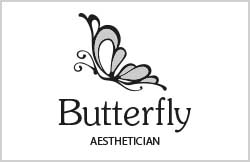 Butterfly logo by Liz Hall Design