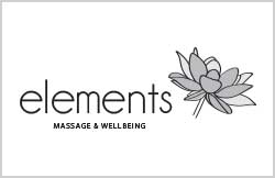 elements logo by Liz Hall Design