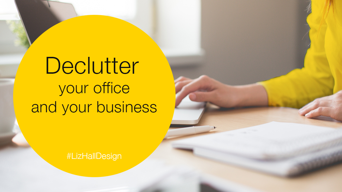 Liz Hall Design, declutter your business, logo design, website design