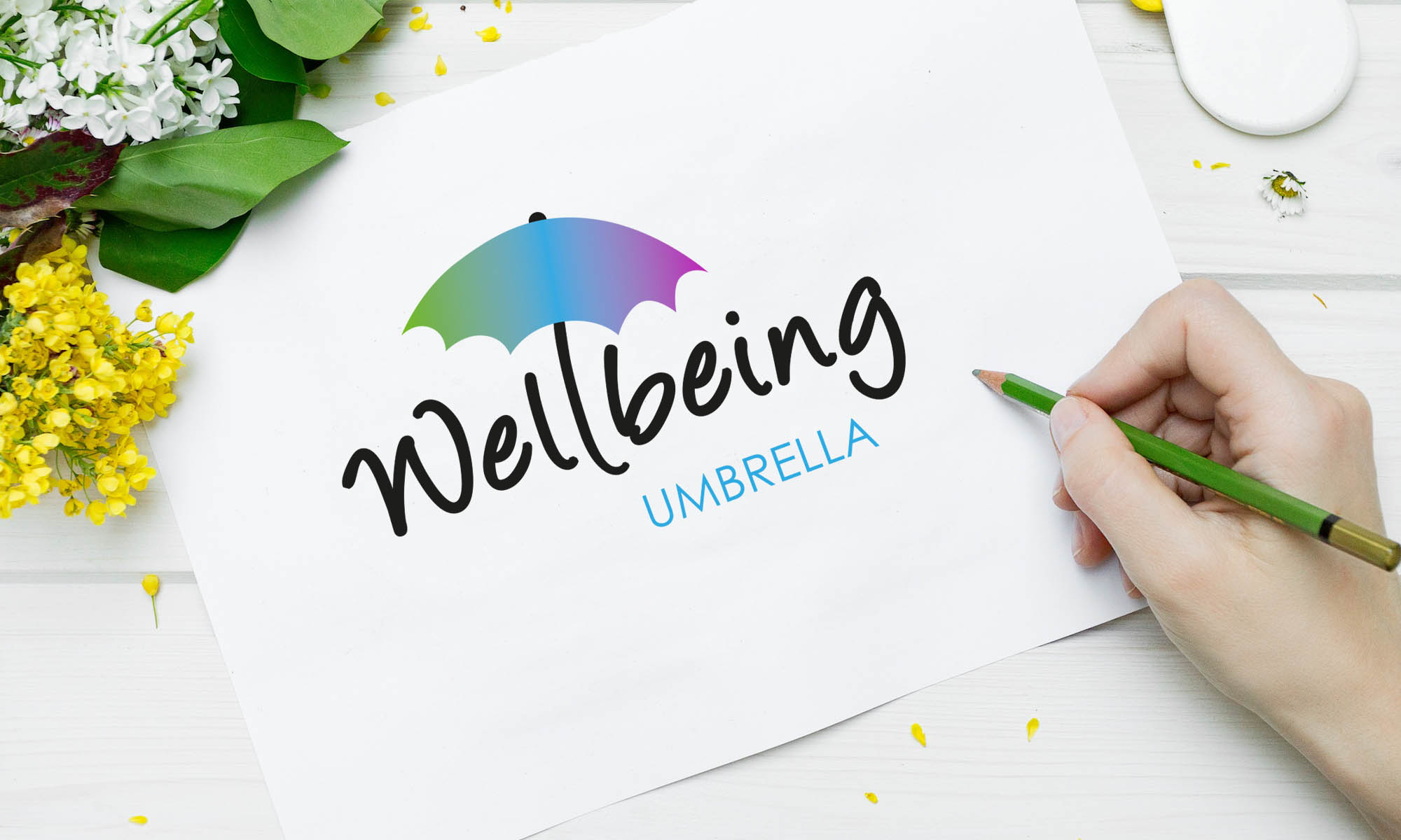 Liz Hall Design and Wellbeing Umbrella